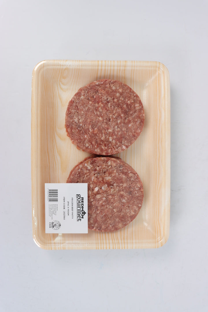 FRZ BEEF PATTIES 2X150G (