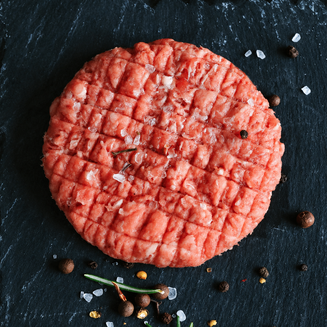 FRZ BEEF PATTIES 2X150G (