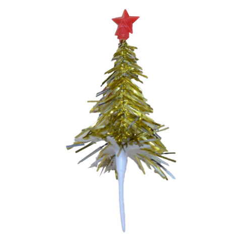 X'MAS TREE GOLD C209 5PC (#202433)