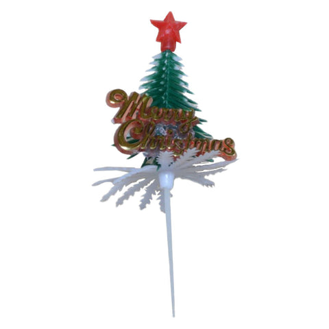 X'MAS TREE WHITE MX C042 5PC (#202434)