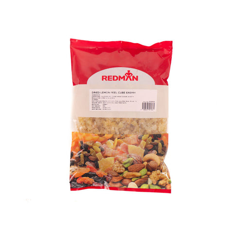 DRIED LEMON PEEL CUBE 6X6MM 1KG (#202505)