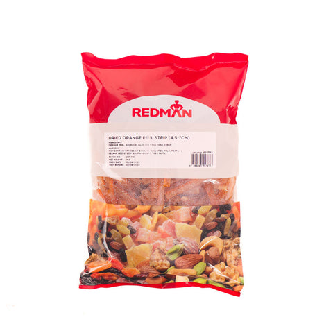 DRIED ORANGE PEEL STRIP (4.5-7CM) 1KG (#202523)