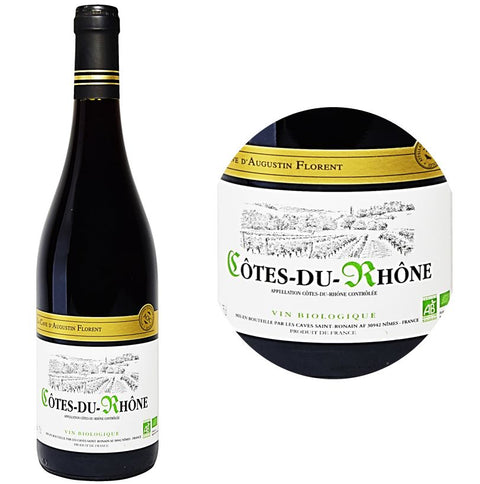 GRENACHE ORG COTES DU RHONE RED WINE 75CL (#124090)