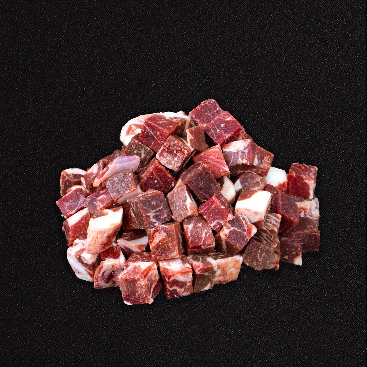 FRZ MUTTON CUBE 1INCH X 1INCH 2KG (