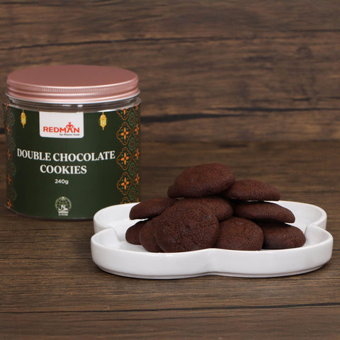 DOUBLE CHOCOLATE COOKIES 240G (#203413)