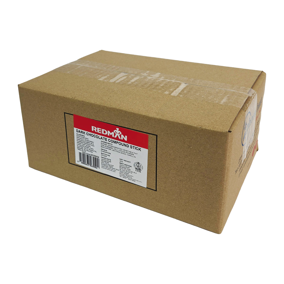 CHOC DARK COMPOUND STICK 8CM 2KG (