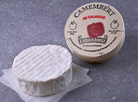 CAMEMBERT WITH CALVADOS 250G (#107712)