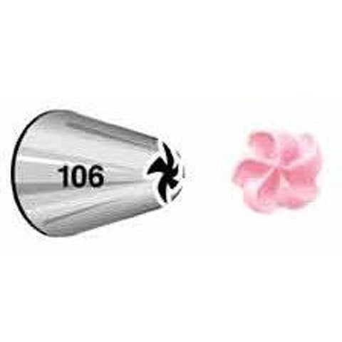 PIPING TIP DROP FLOWER #106 402-106 (#2063)
