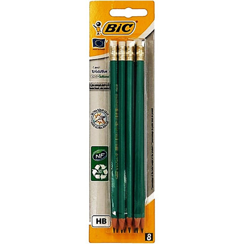 PACK OF 8 EVOLUTION GRAPHITE HB PENCILS 8PC (#119838)