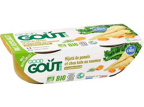 PARSNIP AND KALE STEW WITH SALMON 190G (#121408)