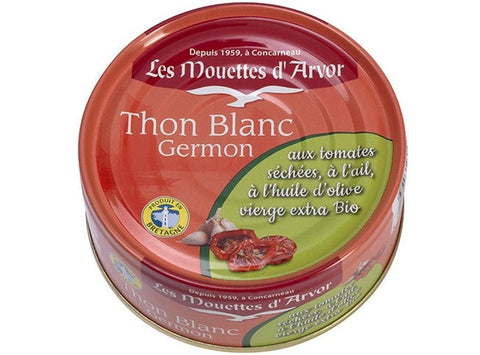 ORGANIC WHITE TUNA DRIED TOMATOES 160G (#122526)