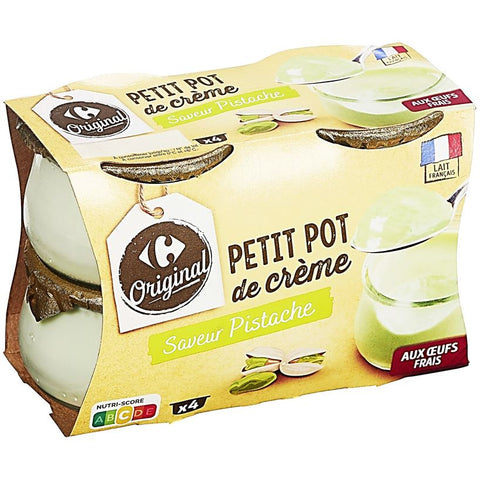 PISTACHIO FLAVORED CREAM POTS DESS 100G (#116843)