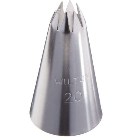 PIPING TIP STANDARD OPEN STAR #20 402-20 (#2096)