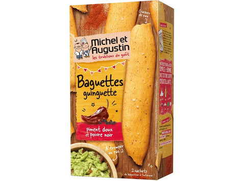 SWEET PEPPERS BLACK PEPPER BAGUETTES 100G (#124957)