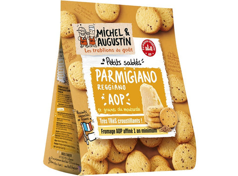 SHORTBREAD PARMIGIANO PDO MUSTARD 100G (#124954)