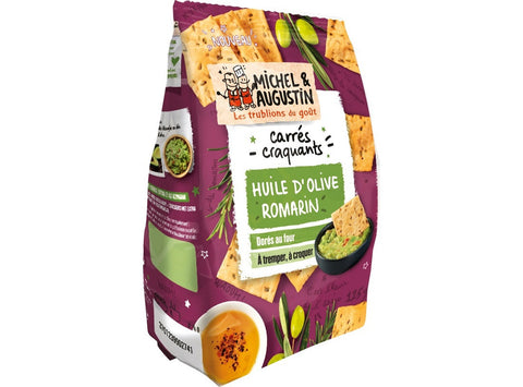 OLIVE OIL ROSEMARY CRACKING SQUARES 125G (#124946)