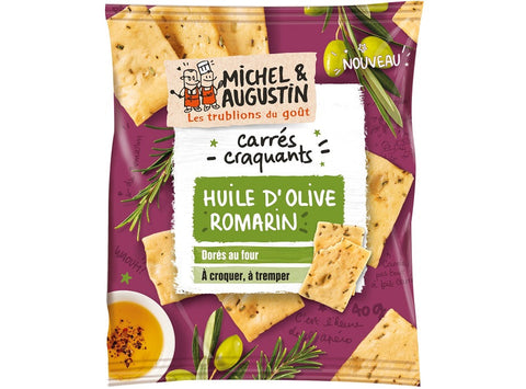 OLIVE OIL ROSEMARY CRACKING SQUARES 40G (#124967)