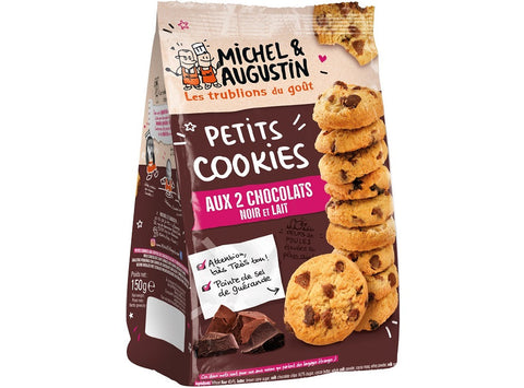 MINI COOKIES TWO CHOCOLATES 150G (#124942)