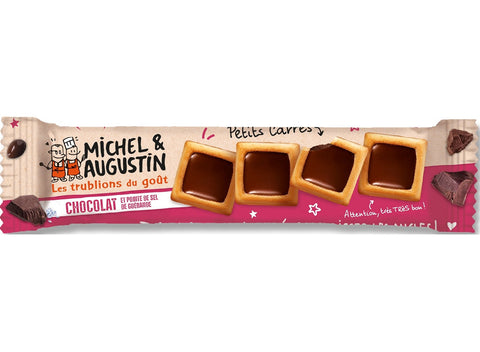 DARK CHOCOLATE GUERANDE SALT SQUARES 33.6G (#124971)