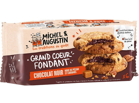 LARGE PECAN CARAMEL FONDANT HEART 180G (#124937)