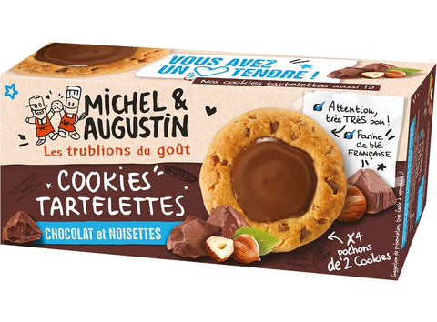 CHOCOLATE HAZELNUTS TARTLET COOKIES 115G (#124951)