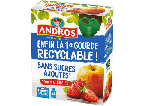 APPLE STRAWBERRY GOURDS 90G (#120735)