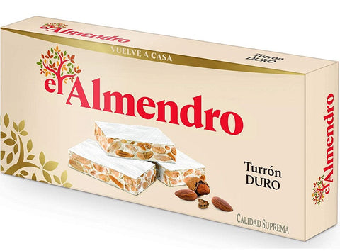 HARD ALMOND NOUGAT TURRON 150G (#116701)