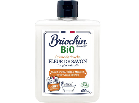ORGANIC ORANGE AND MINT SHOWER CREAM 400ML (#122000)