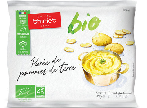 ORGANIC MASHED POTATOES 600G 4 PORTIONS (#113291)