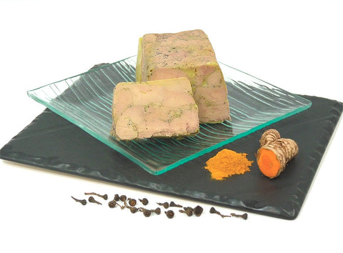 WHOLE DUCK FOIE GRAS TURMERIC CINNAMON 200G (#124979)