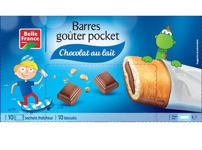 MILK CHOCOLATE SNACK BARS 295G (#116434)