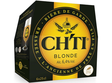 CH'TI BLONDE BEER 6.8% 6X25CL (#127045)