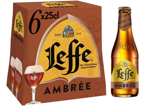 LEFFE AMBER BEER 6.6% 25CL (#118610)