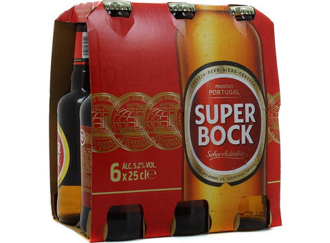 SUPER BOCK BLONDE BEER 5.2% 25CL (#118613)
