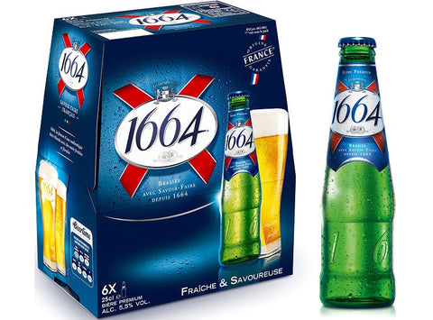1664 BLONDE BEER 5.5% 25CL (#118619)