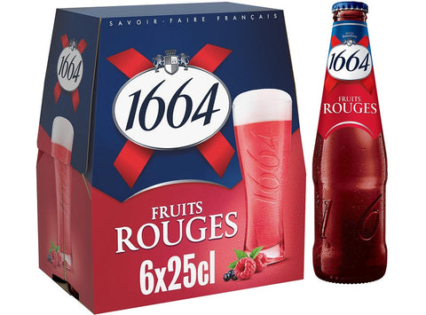 1664 RED FRUITS BEER 4.5% 25CL (#127047)