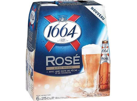 1664 ROSE BEER 4.5% 25CL (#118620)