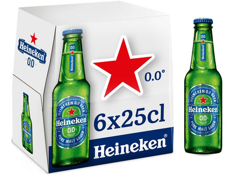 HEINEKEN ALCOHOL-FREE BEER 25CL (#118628)