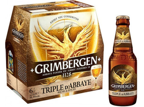 GRIMBERGEN TRIPLE BEER 8% 25CL (#118631)