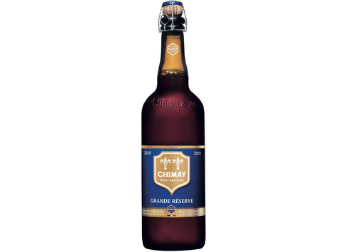 CHIMAY GRAND RESERVE AMBER BEER 9% 75CL (#127048)