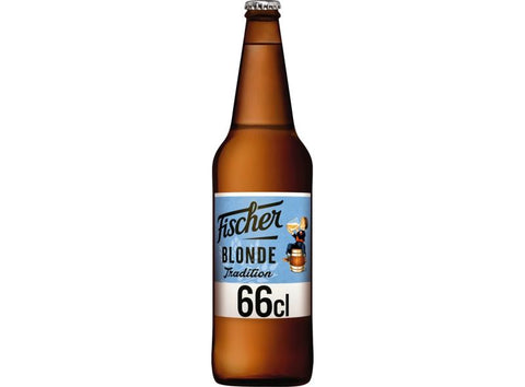 FISCHER ALSACIAN BLONDE BEER 6% 66CL (#118651)