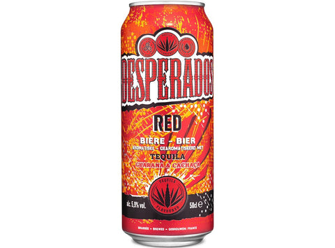 DESPERADOS RED TEQUILA BEER 5.9% 50CL (#118672)