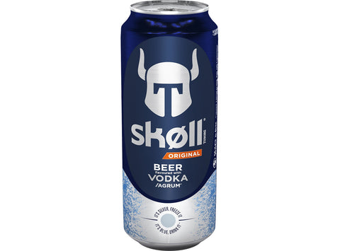 SKOLL TUBORG VODKA CITRUS BEER 6% 50CL (#118674)