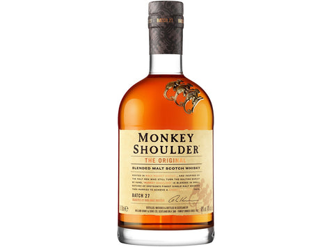 MONKEY SHOULDER BLENDED MALT WHISKY 40% 70CL (#118721)