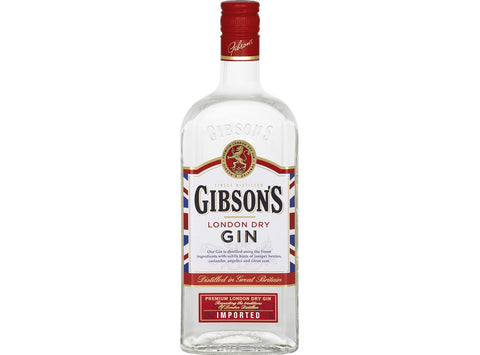 GIBSONâ€™S LONDON DRY GIN 37.5% 70CL (#118783)