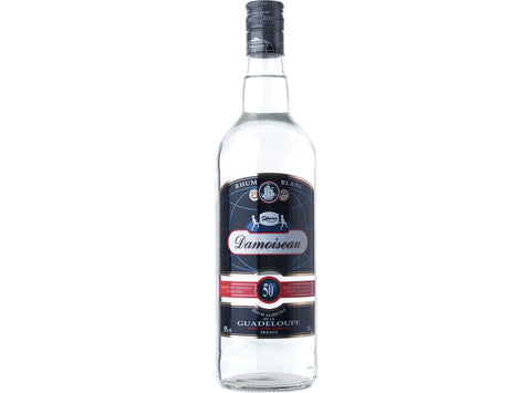 DAMOISEAU WHITE GUADELOUPE RUM 50% 70CL (#118771)