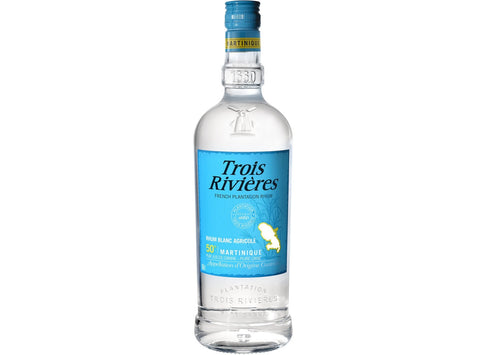TROIS RIVIERES WHITE RUM 50% 1L (#118774)
