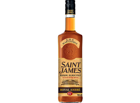 SAINT JAMES ROYAL AMBER RUM 45% 70CL (#118777)