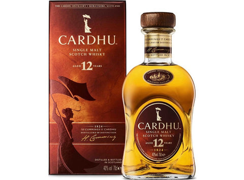 CARDHU 12YO SINGLE MALT WHISKY 40% 70CL (#118720)