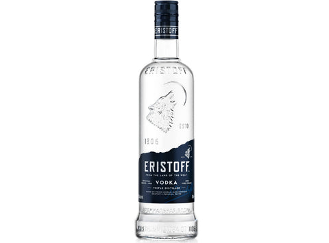 ERISTOFF PURE GRAIN VODKA 37.5% 70CL (#118703)